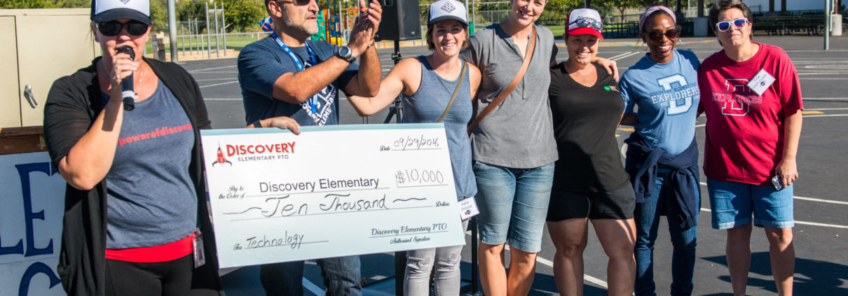 $10,000 presented to Discovery Elementary School